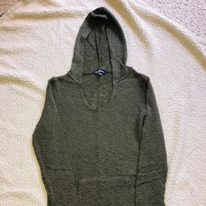 OLIVE SWEATER WITH HOOD 🍂🍁